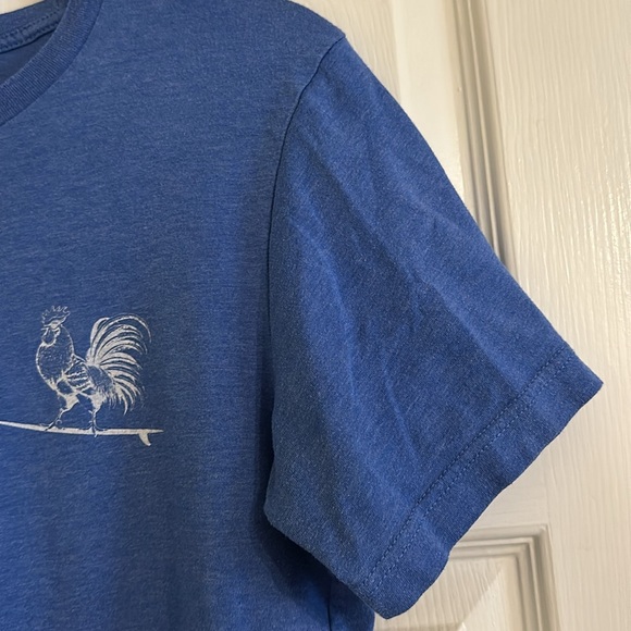 Kauai Chickens Hanalei Blue Short Sleeve Tee - Picture 4 of 6